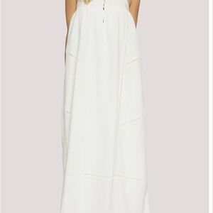 Lost and Wander Verona Romance Maxi Sundress. Size S. New No Tag. Off White